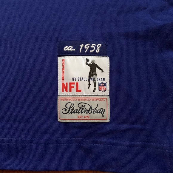NWT VINTAGE STALL & DEAN BALTIMORE COLTS JERSEY - Picture 3 of 7